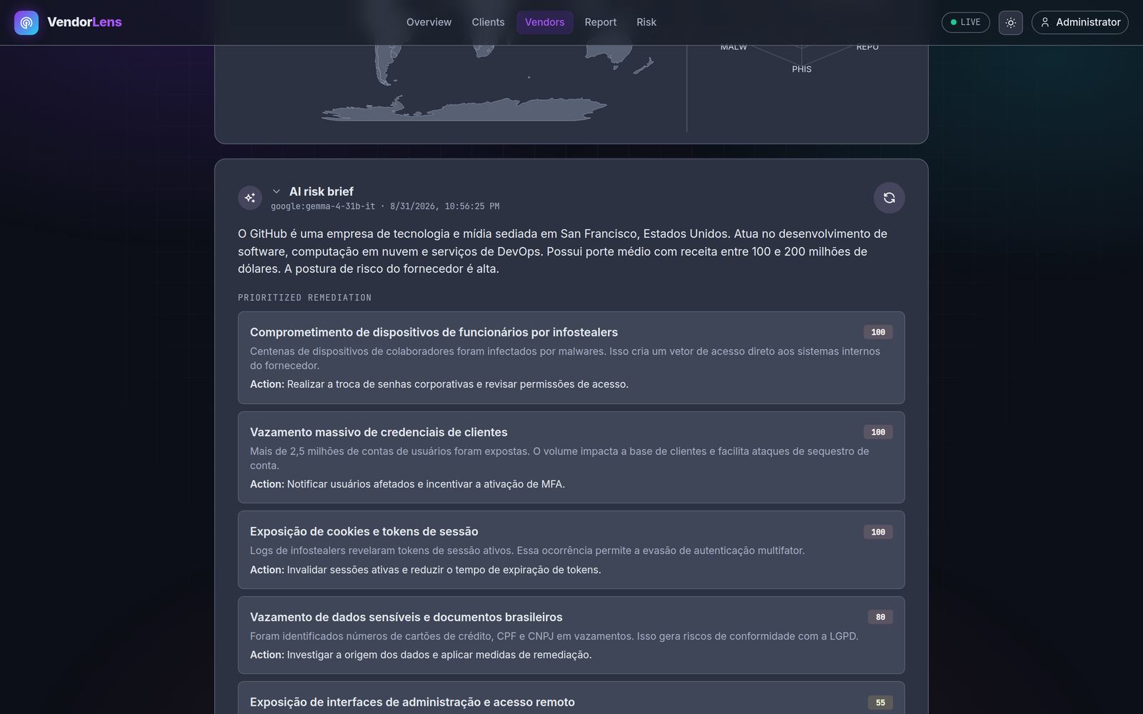 Resumo e plano de ação